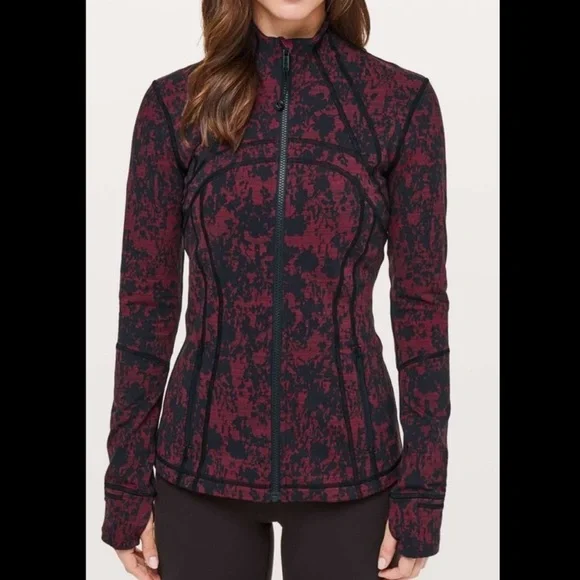 Lululemon Define Jacket Scatter Blossom Womens Size 6 - Picture 15 of 16